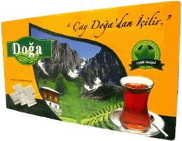 Doğa demlik süzen poşet çay sarı kutu