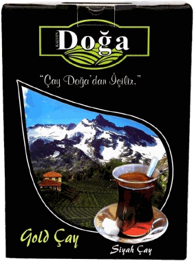 Doğa Gold Çay kutu ambalajı